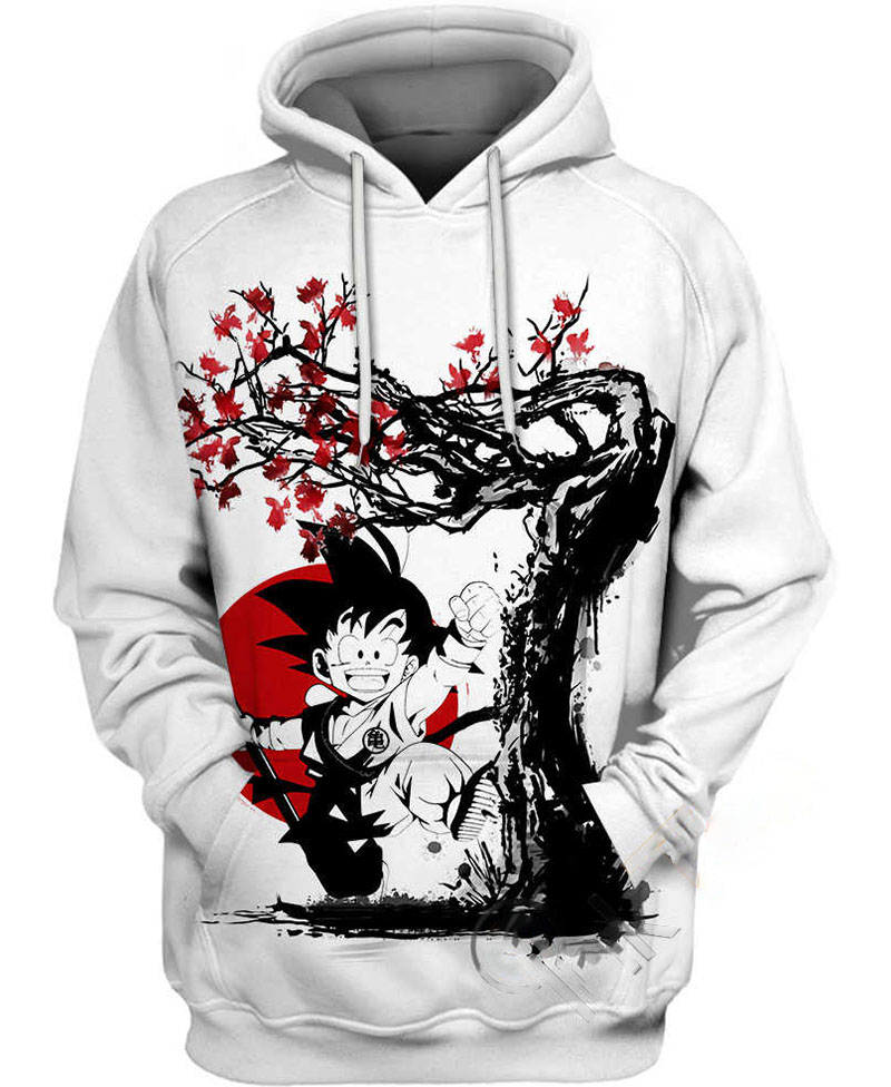 Son Goku Under The Sun Hoodie 3D