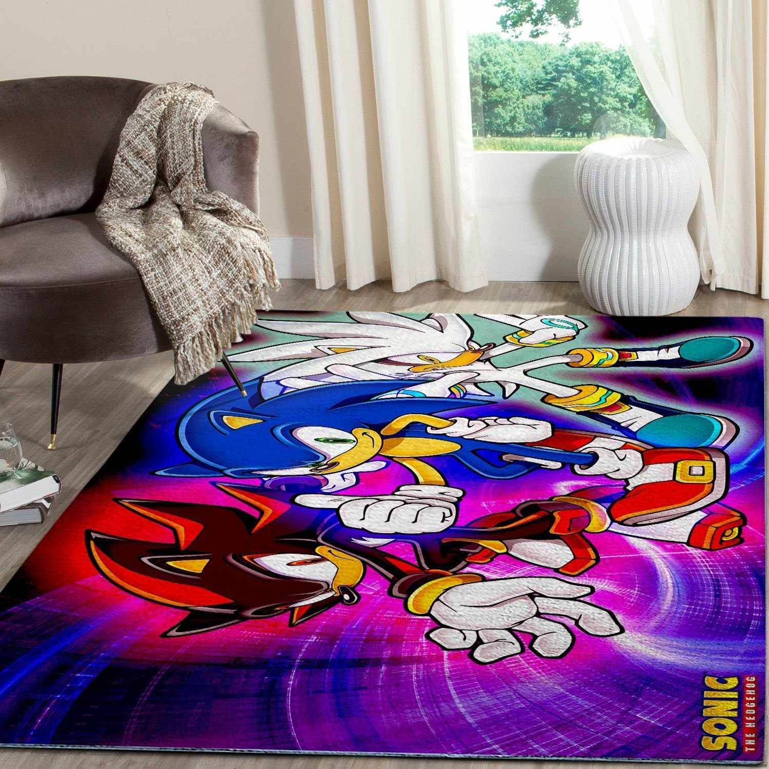 Sonic The Hedgehog Area Rug
