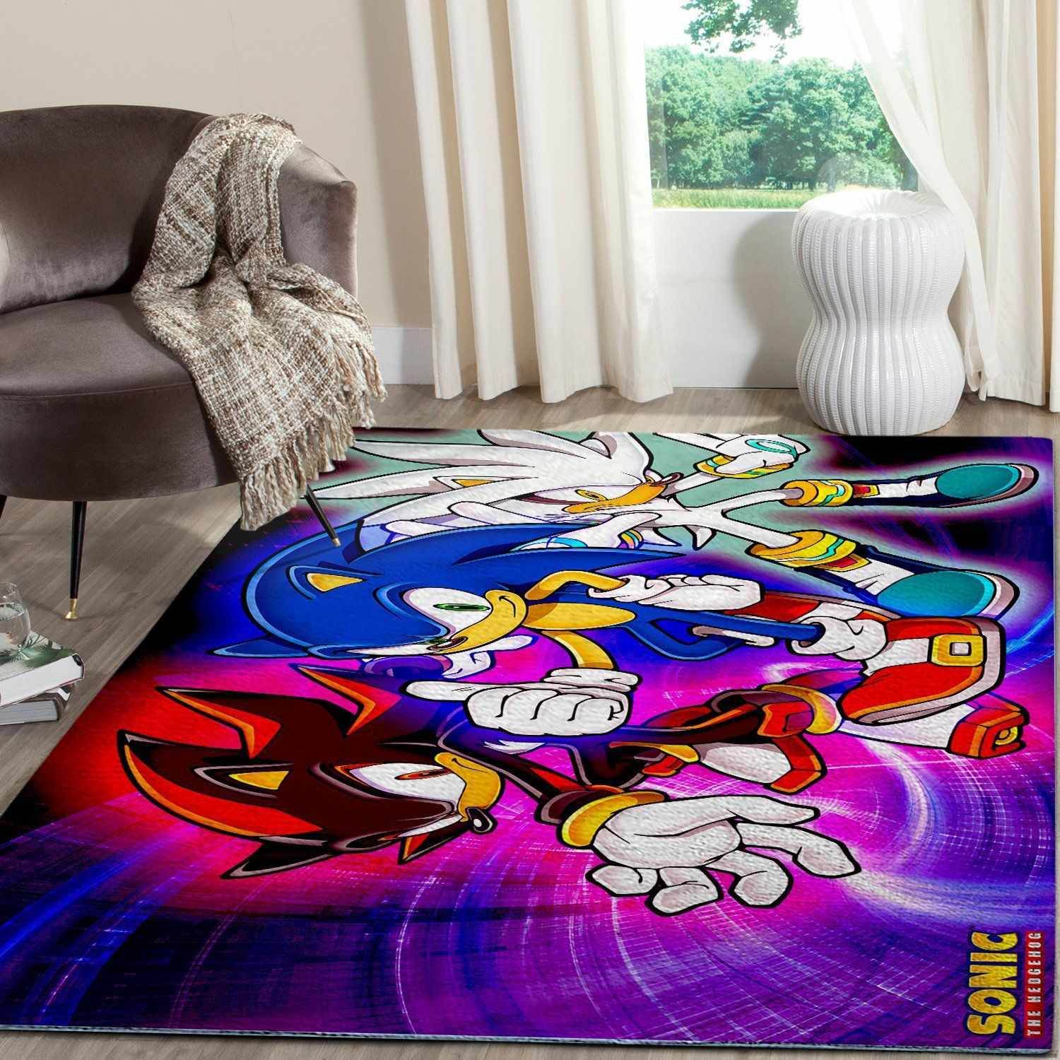 Sonic The Hedgehog Area Rug