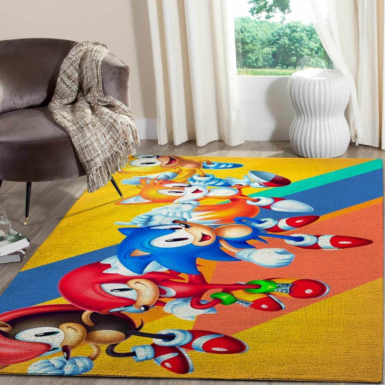 Sonic The Hedgehog Area Rug