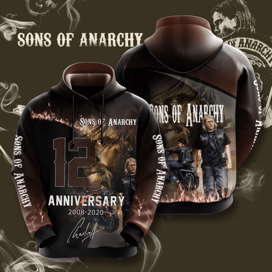 Sons Of Anarchy Custom Hoodie 3D