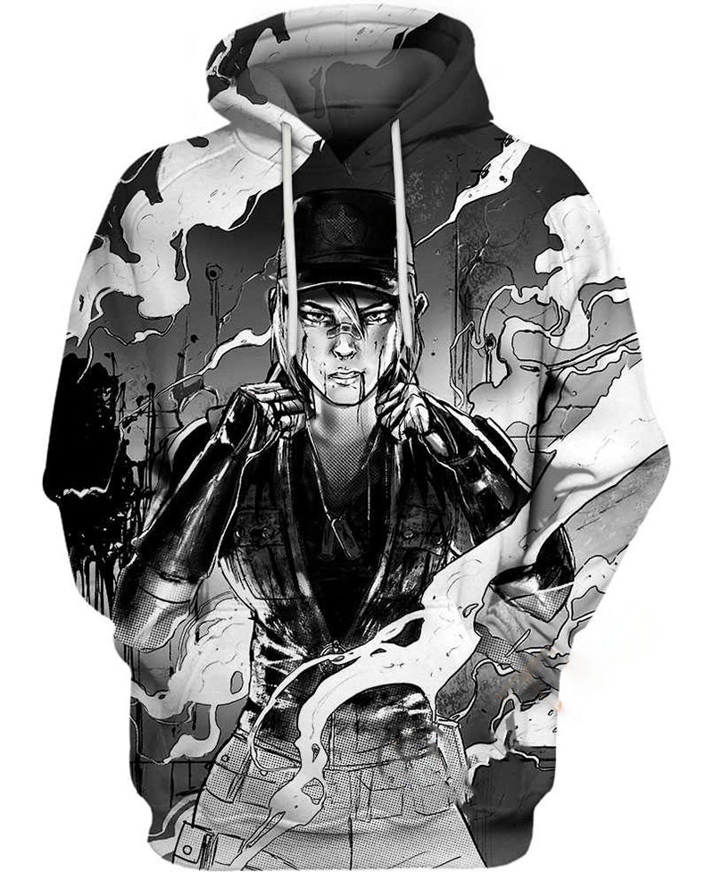 Sonya Blade Mortal Kombat Hoodie 3D