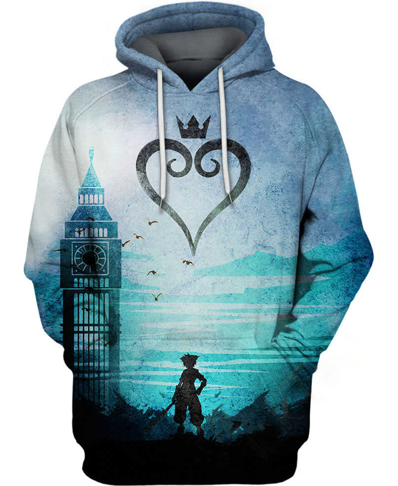 Sora Keyblade Master Hoodie 3D