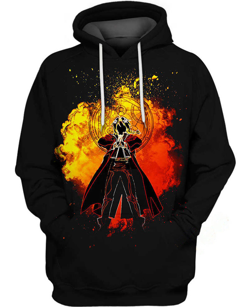 Soul Of Edward Elric Hoodie 3D