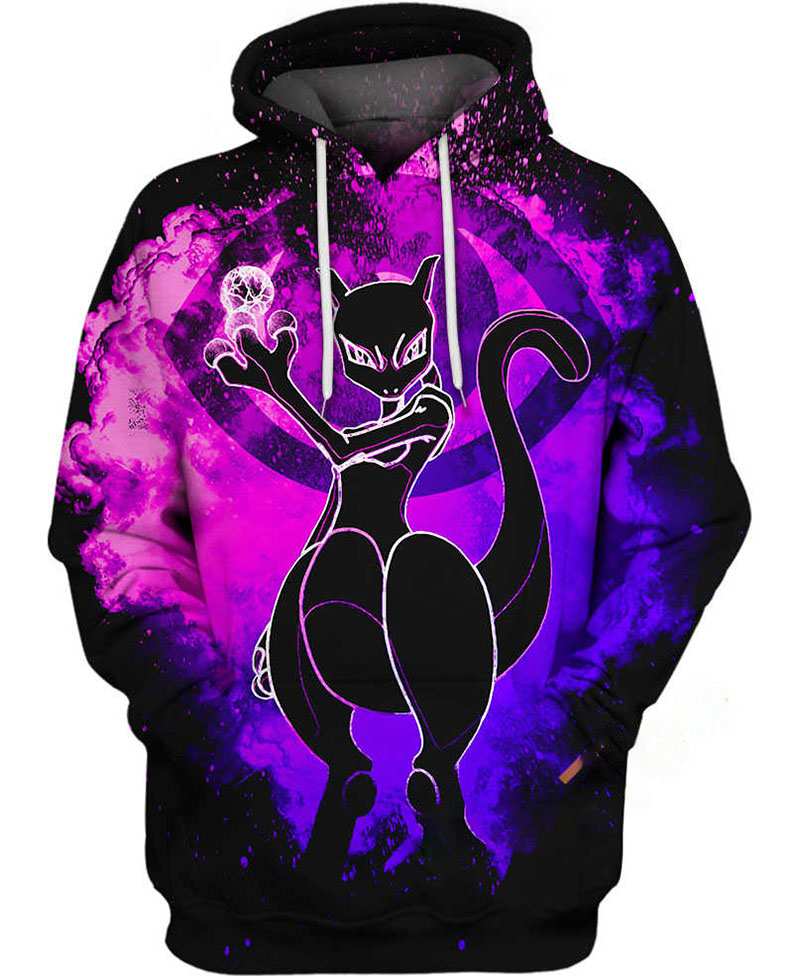 Soul Of Mewtwo Hoodie 3D