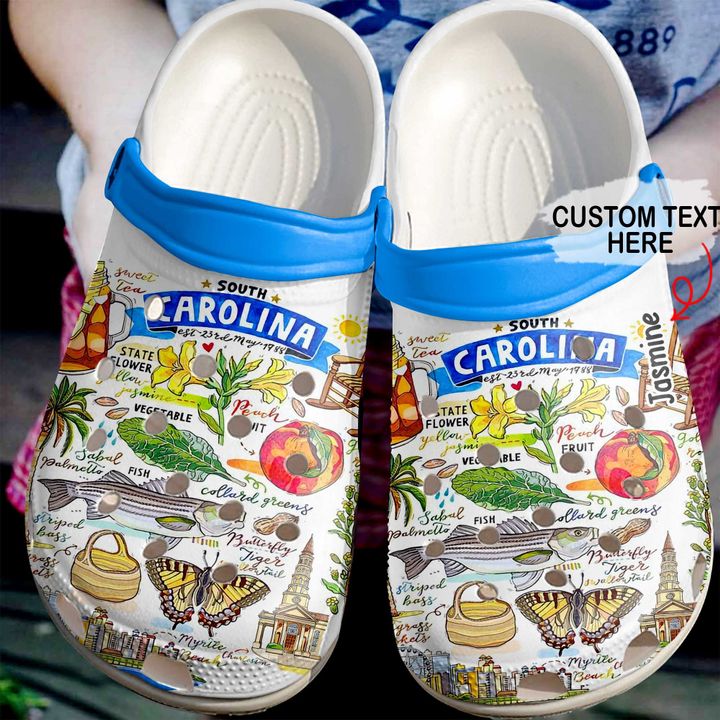 South Carolina Personalized Proud Crocs Clog Shoes