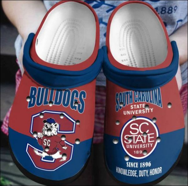 South Carolina State University Bulldogs Crocs Clog Shoes