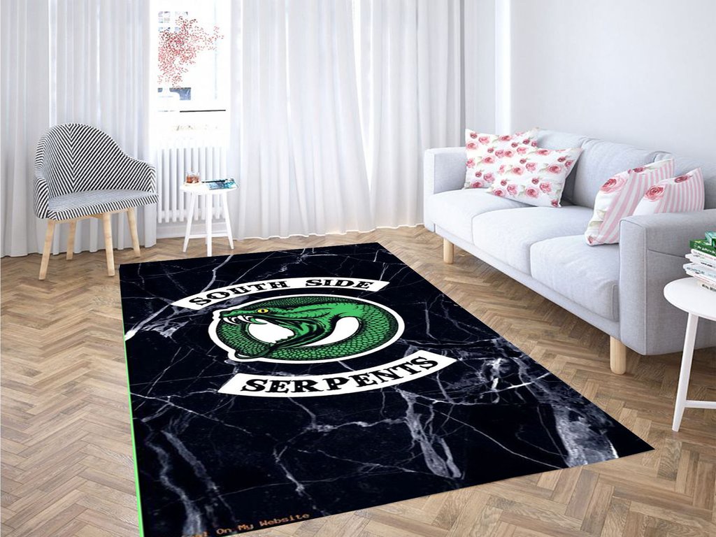 South Snake Wallpaper Living Room Modern Carpet Rug