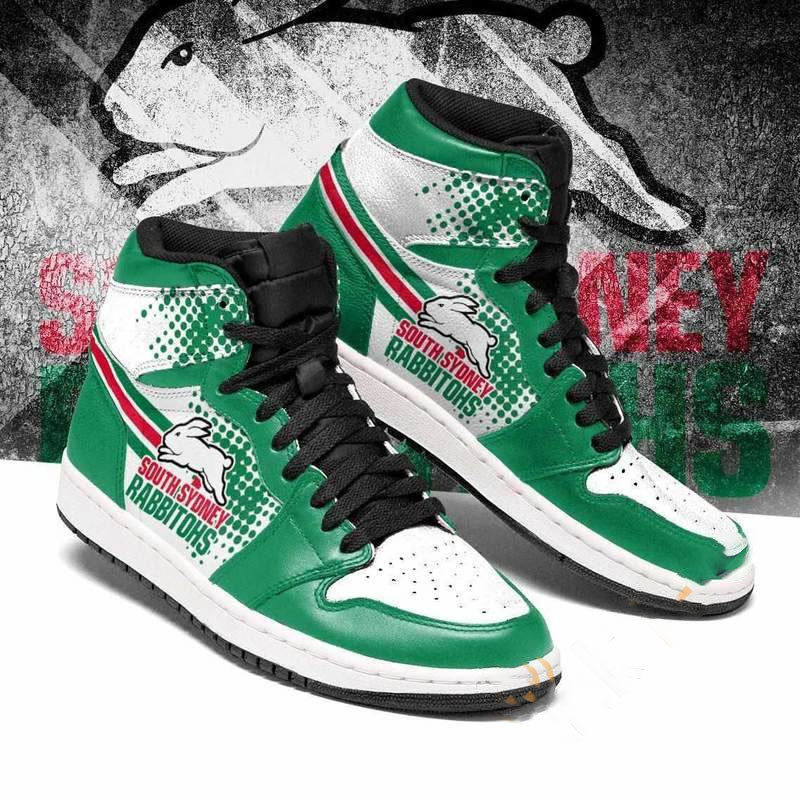 South Sydney Rabbitohs Nrl Custom Air Jordan Shoes