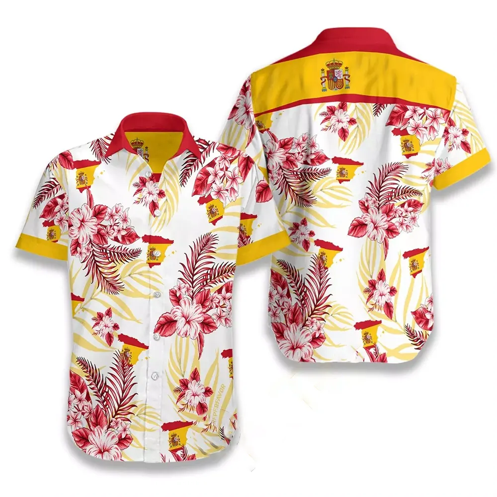 Spain Hawaiian shirts