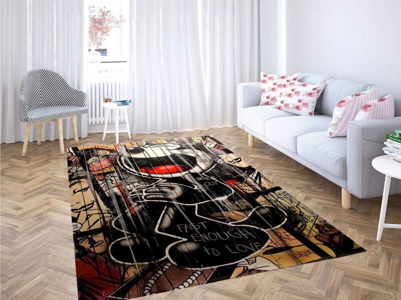 Spark Cartoon Art Carpet Rug