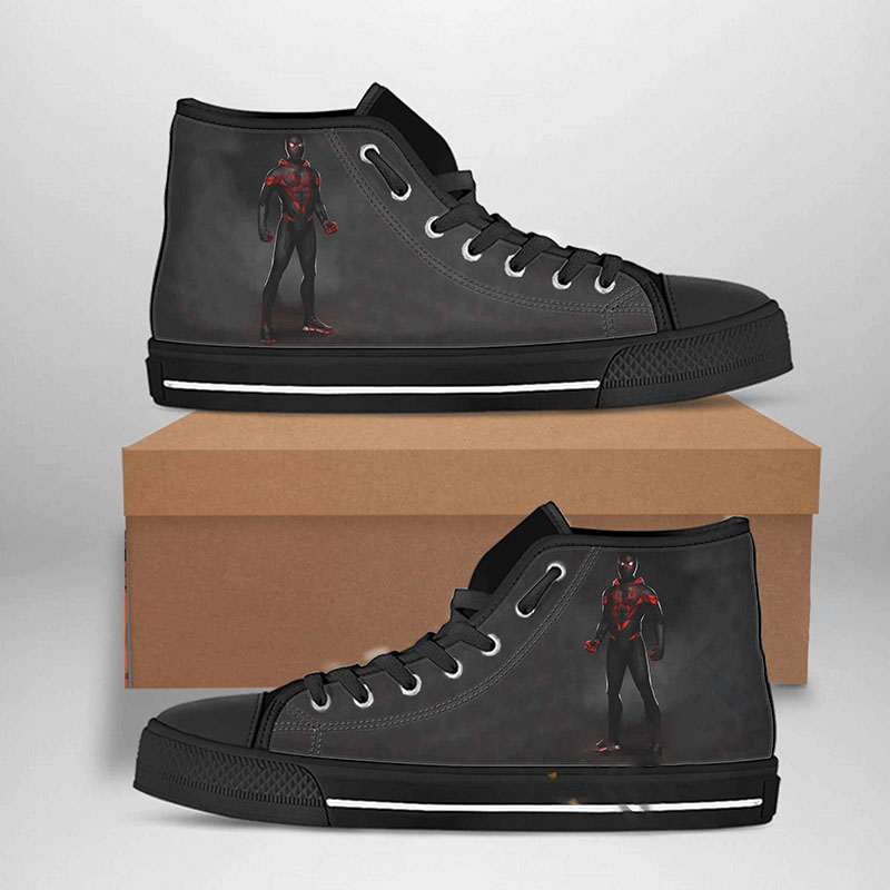 Spider Man Best Movie Character High Top Shoes