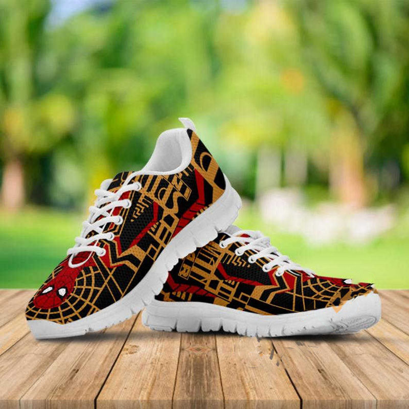 Spider Man Custom Avengers Painted Marvel Studio Superhero Movie Running Nike Roshe Shoes
