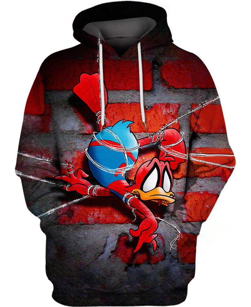 Spiderduck Hoodie 3D