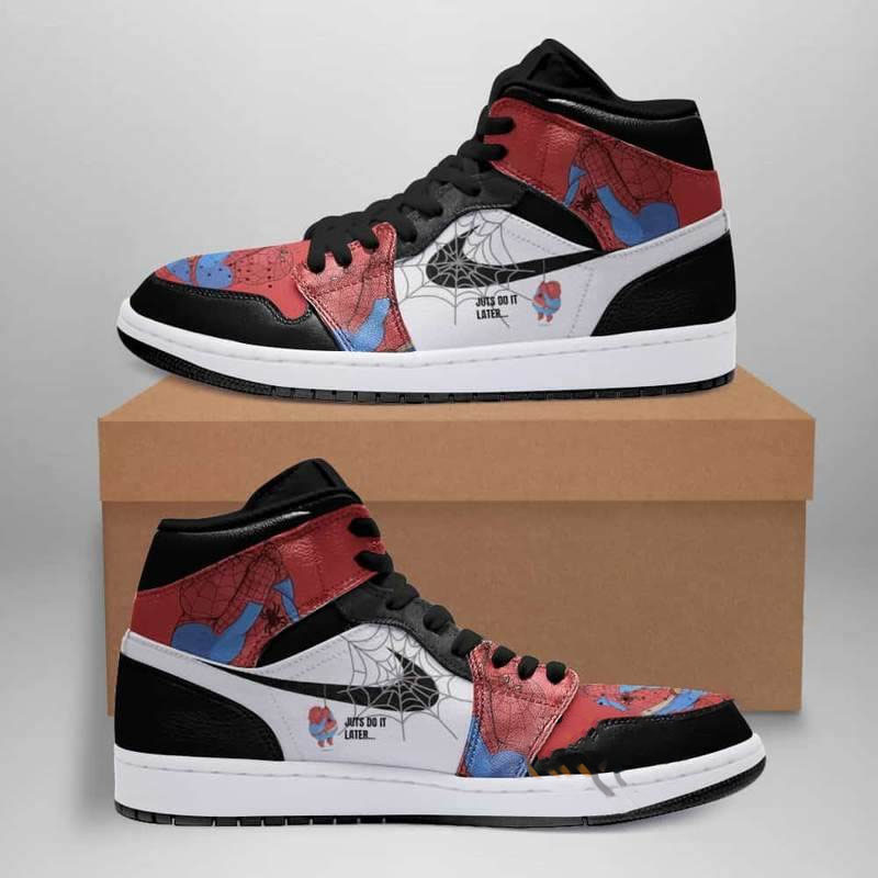 Spiderman Just Do It Custom Air Jordan Shoes
