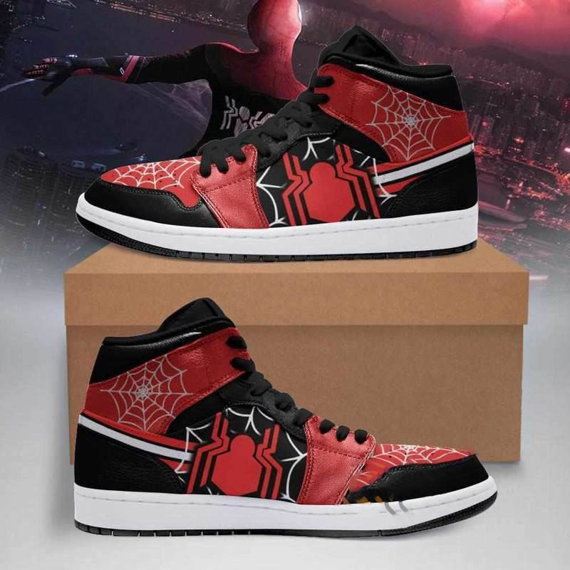 Spiderman Marvel Custom Air Jordan Shoes