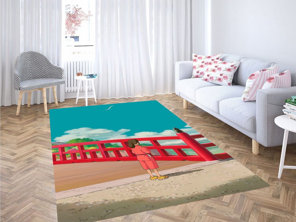 Spirited Away Good Place Living Room Modern Carpet Rug