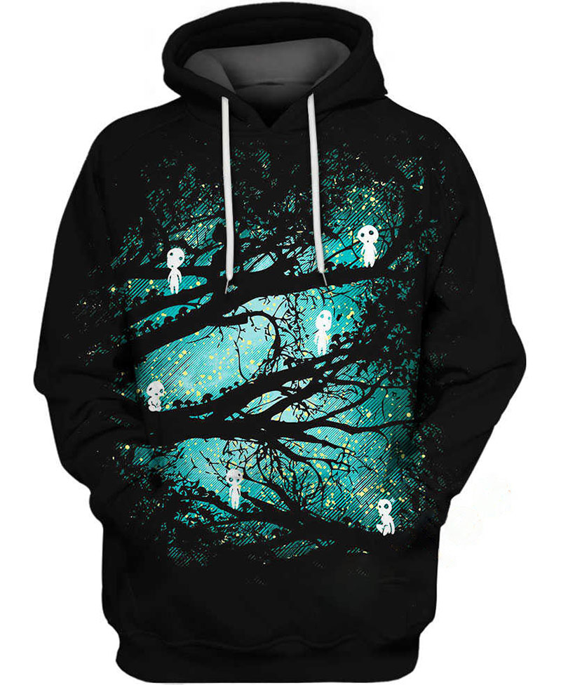 Spirits Tree Princess Mononoke Hoodie 3D