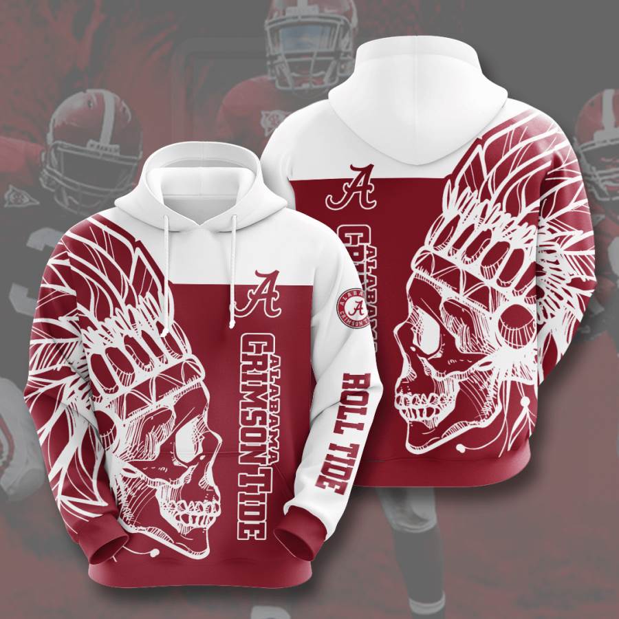 Sports American Football Ncaaf Alabama Crimson Tide Usa Hoodie 3D