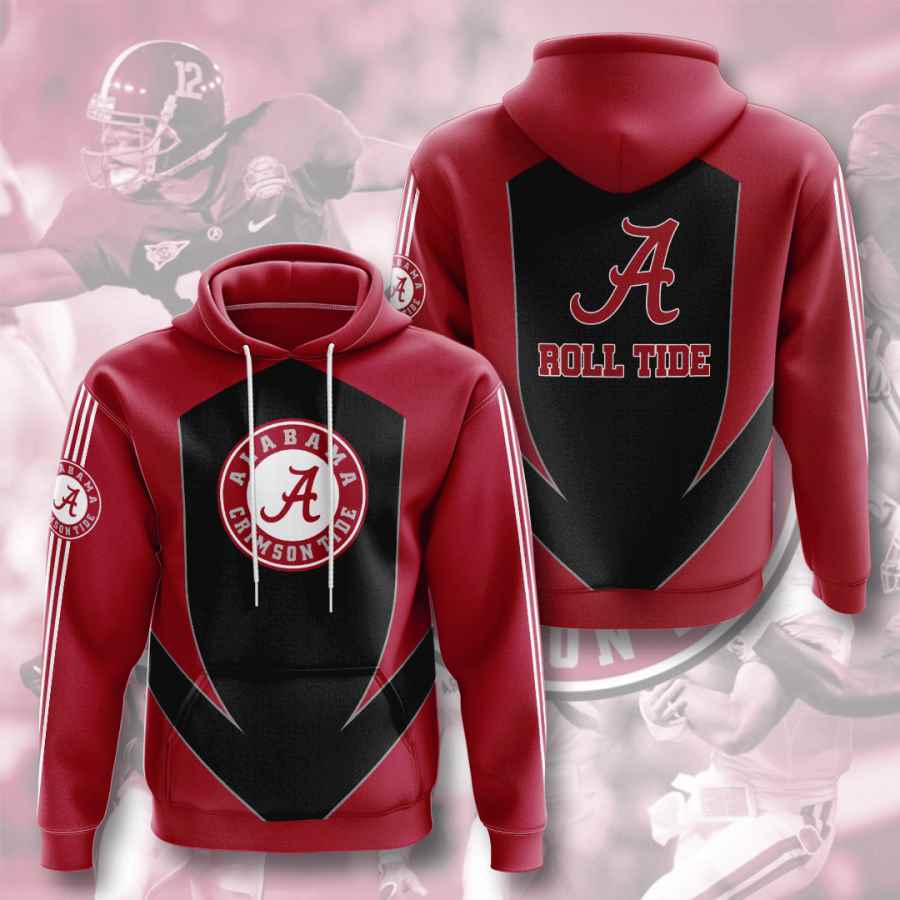 Sports American Football Ncaaf Alabama Crimson Tide Usa Hoodie 3D
