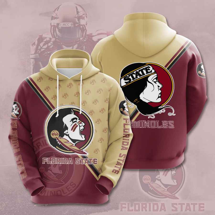 Sports American Football Ncaaf Florida State Seminoles Usa Hoodie 3D