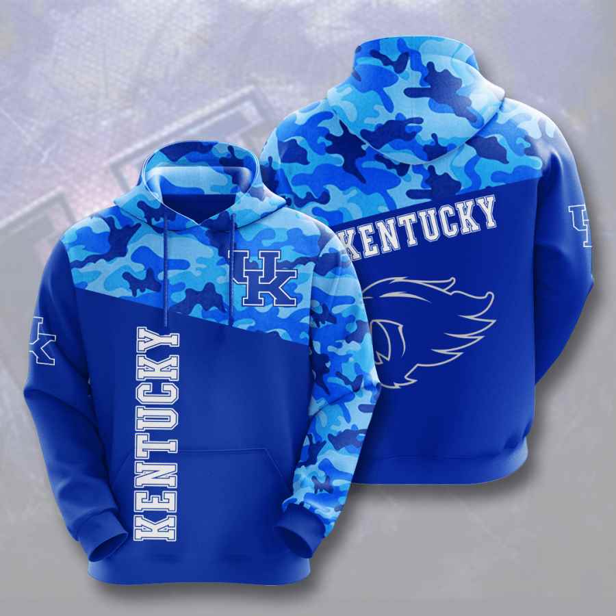Sports American Football Ncaaf Kentucky Wildcats Usa Hoodie 3D