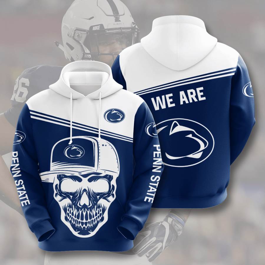 Sports American Football Ncaaf Penn State Nittany Lions Usa Hoodie 3D