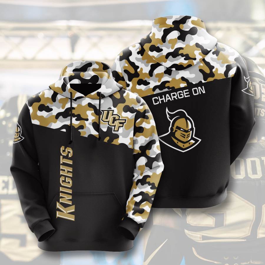 Sports American Football Ncaaf Ucf Knights Usa Hoodie 3D
