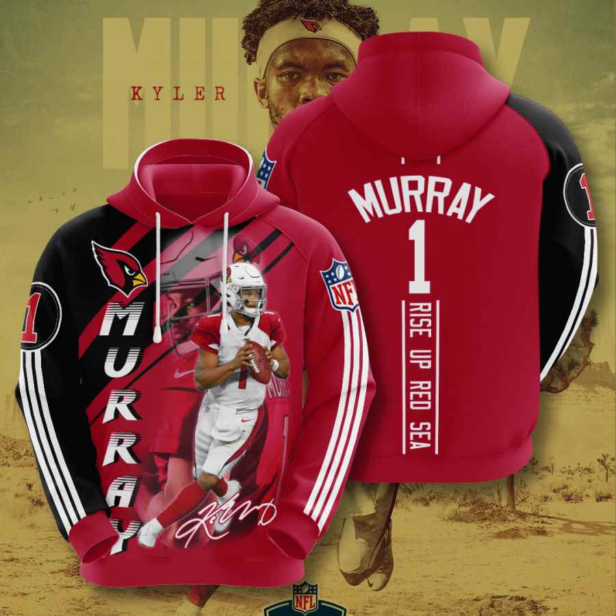 Sports American Football Nfl Arizona Cardinals Kyler Murray Usa Hoodie 3D