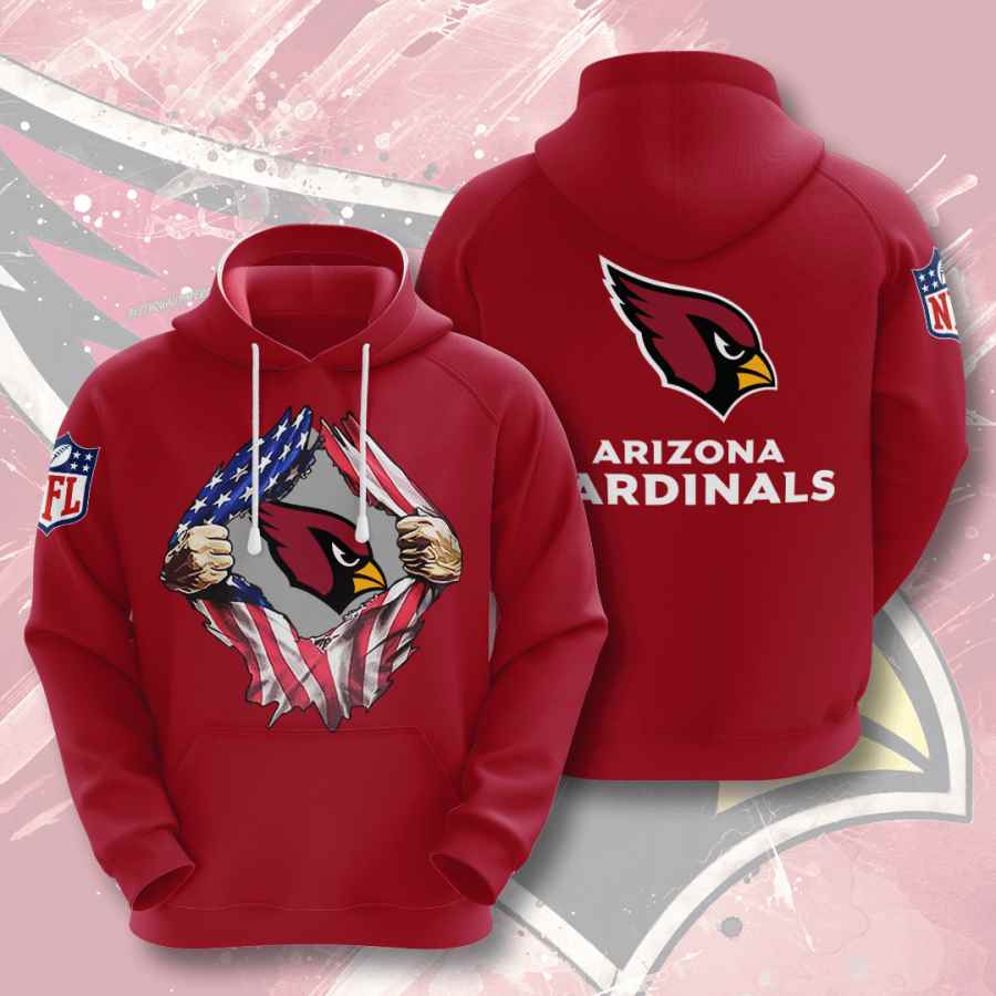 Sports American Football Nfl Arizona Cardinals Usa Hoodie 3D