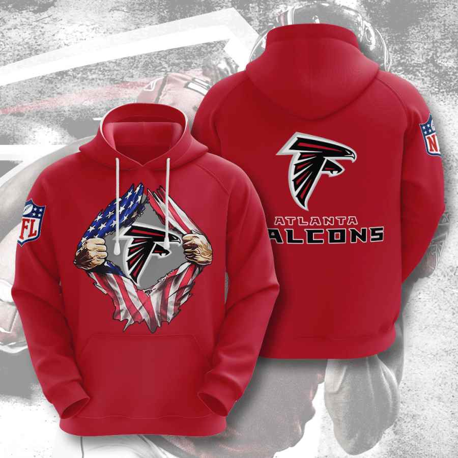 Sports American Football Nfl Atlanta Falcons Usa Hoodie 3D