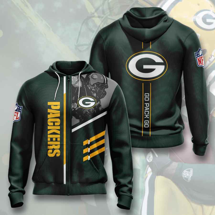 Sports American Football Nfl Green Bay Packers Usa Hoodie 3D
