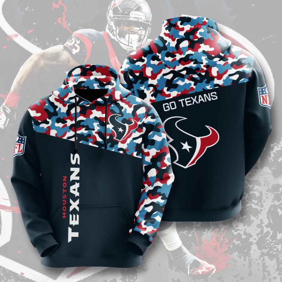 Sports American Football Nfl Houston Texans Usa Hoodie 3D