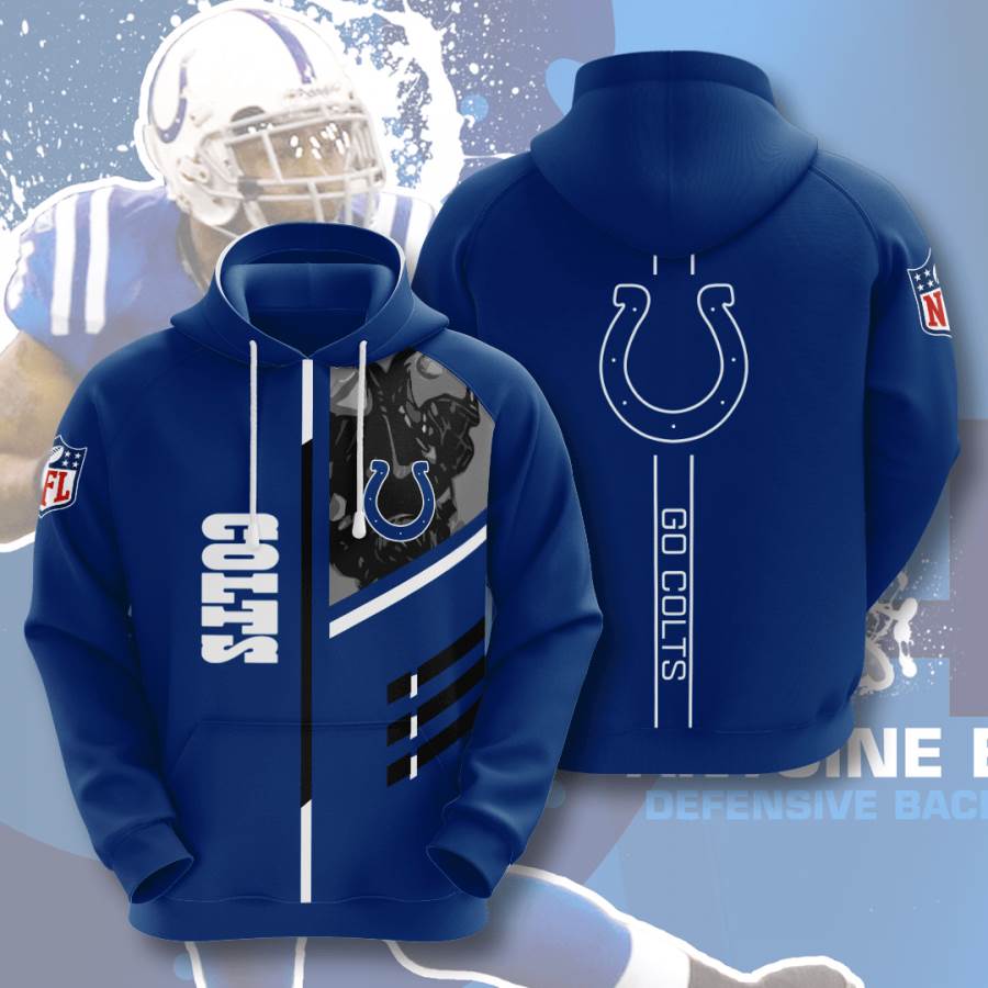 Sports American Football Nfl Indianapolis Colts Usa Hoodie 3D