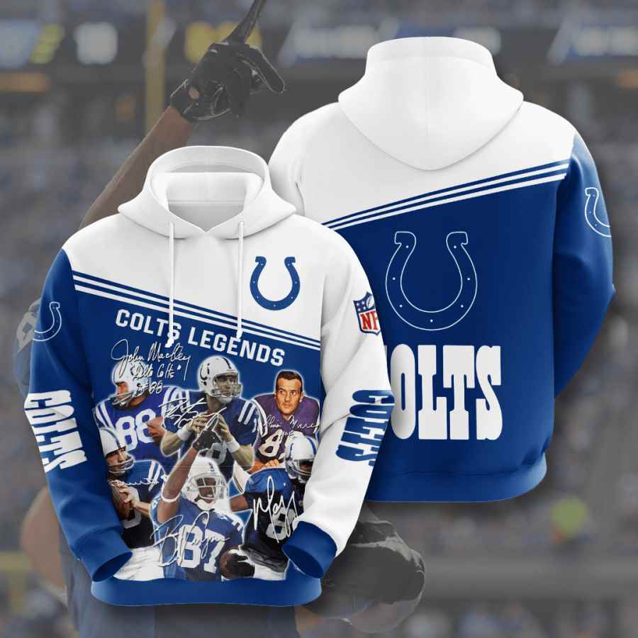 Sports American Football Nfl Indianapolis Colts Usa Hoodie 3D