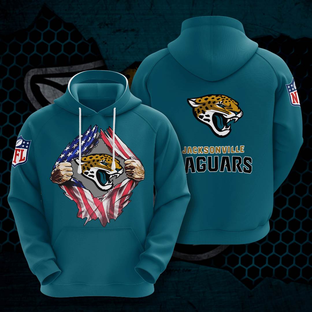 Sports American Football Nfl Jacksonville Jaguars Usa Hoodie 3D