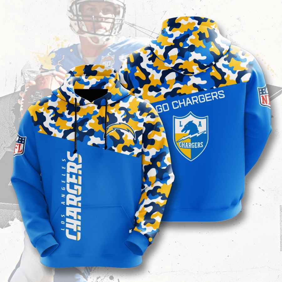 Sports American Football Nfl Los Angeles Chargers Usa Hoodie 3D
