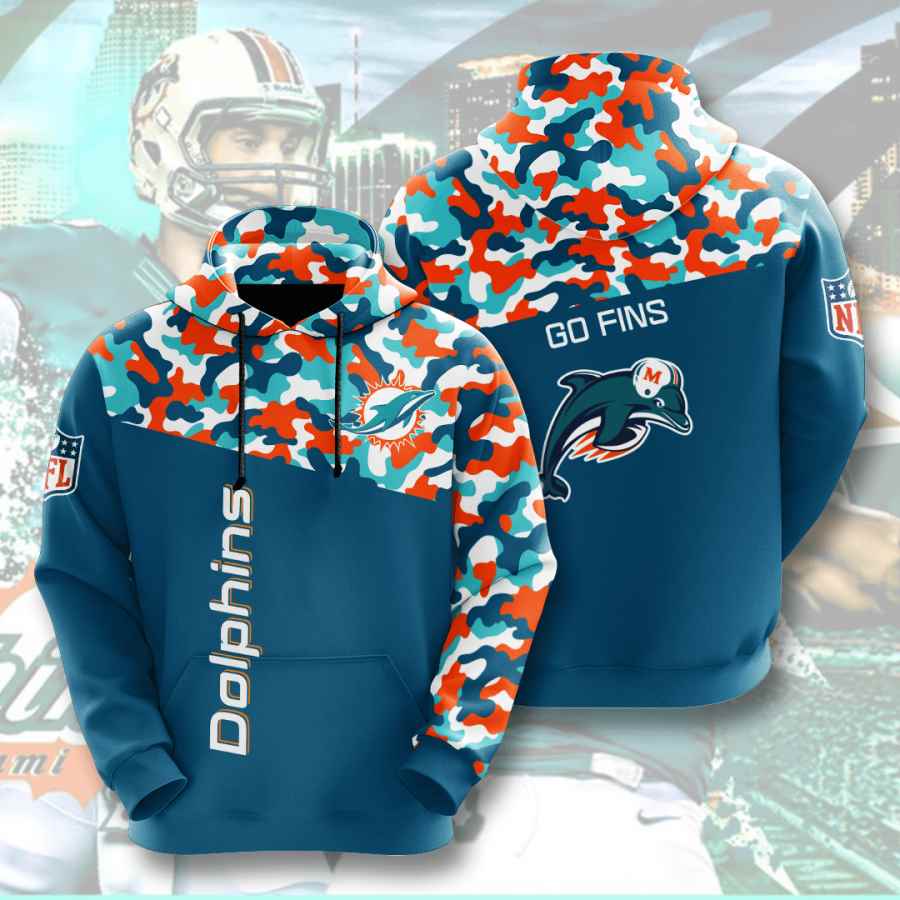 Sports American Football Nfl Miami Dolphins Usa Hoodie 3D