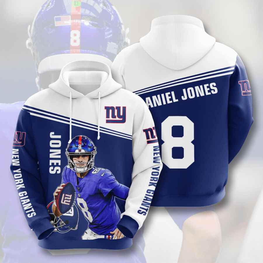 Sports American Football Nfl New York Giants Usa Hoodie 3D