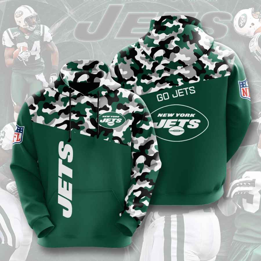 Sports American Football Nfl New York Jets Usa Hoodie 3D
