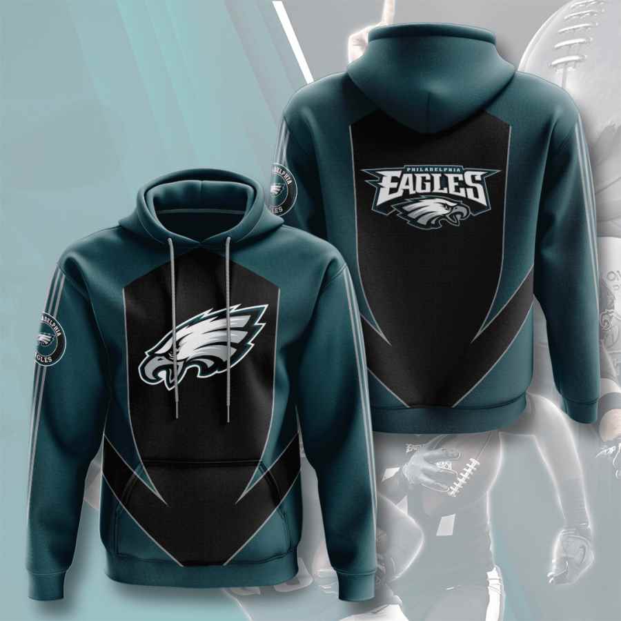 Sports American Football Nfl Philadelphia Eagles Usa Hoodie 3D