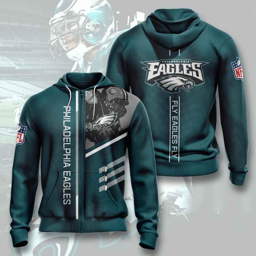 Sports American Football Nfl Philadelphia Eagles Usa Hoodie 3D
