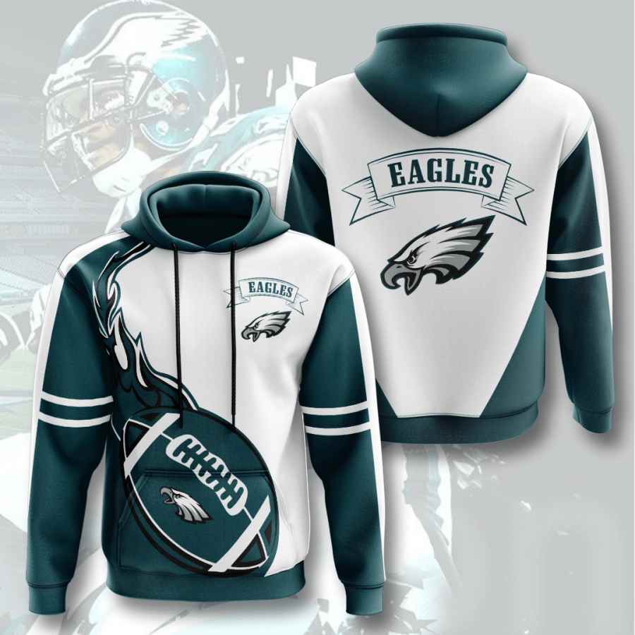 Sports American Football Nfl Philadelphia Eagles Usa Hoodie 3D