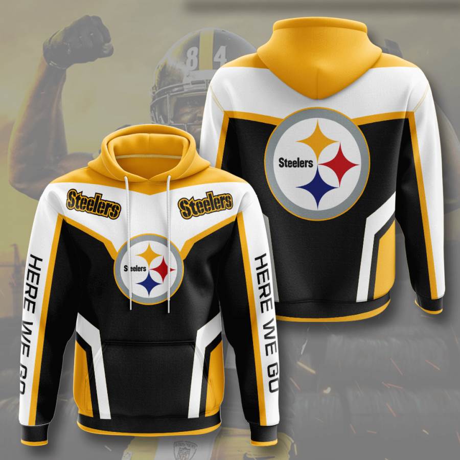 Sports American Football Nfl Pittsburgh Steelers Usa Hoodie 3D