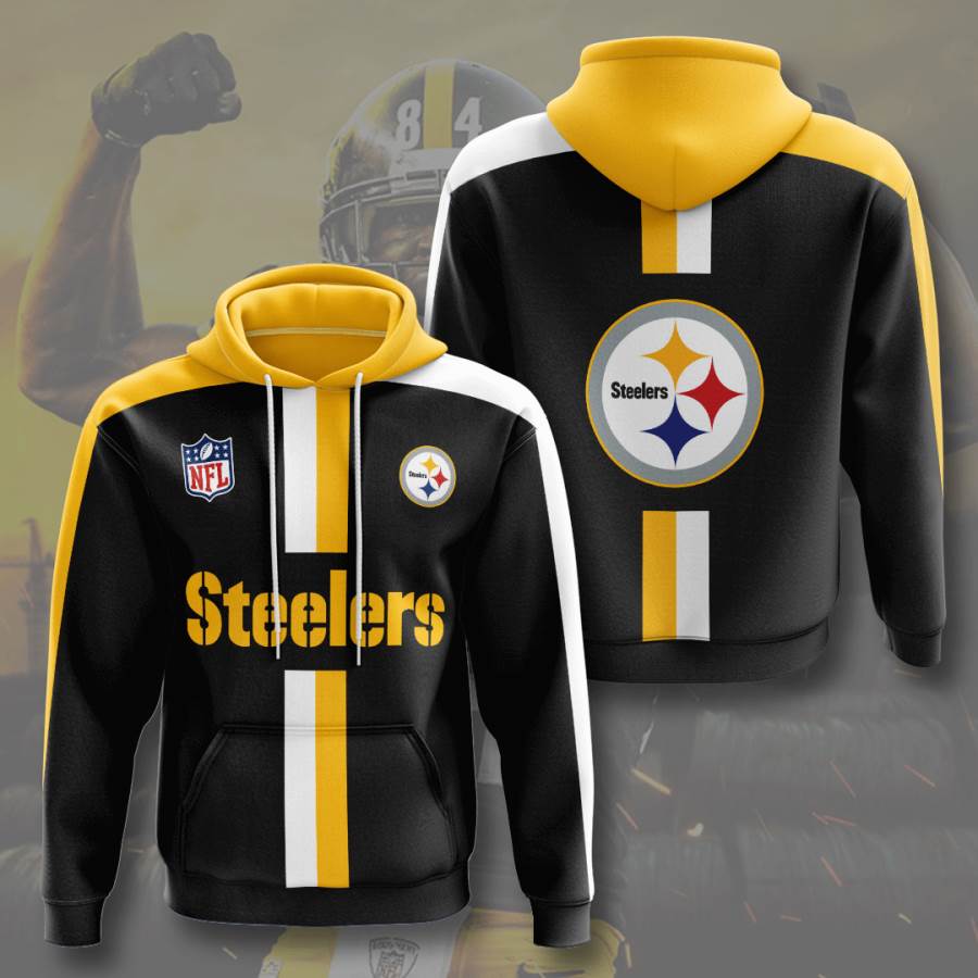 Sports American Football Nfl Pittsburgh Steelers Usa Hoodie 3D