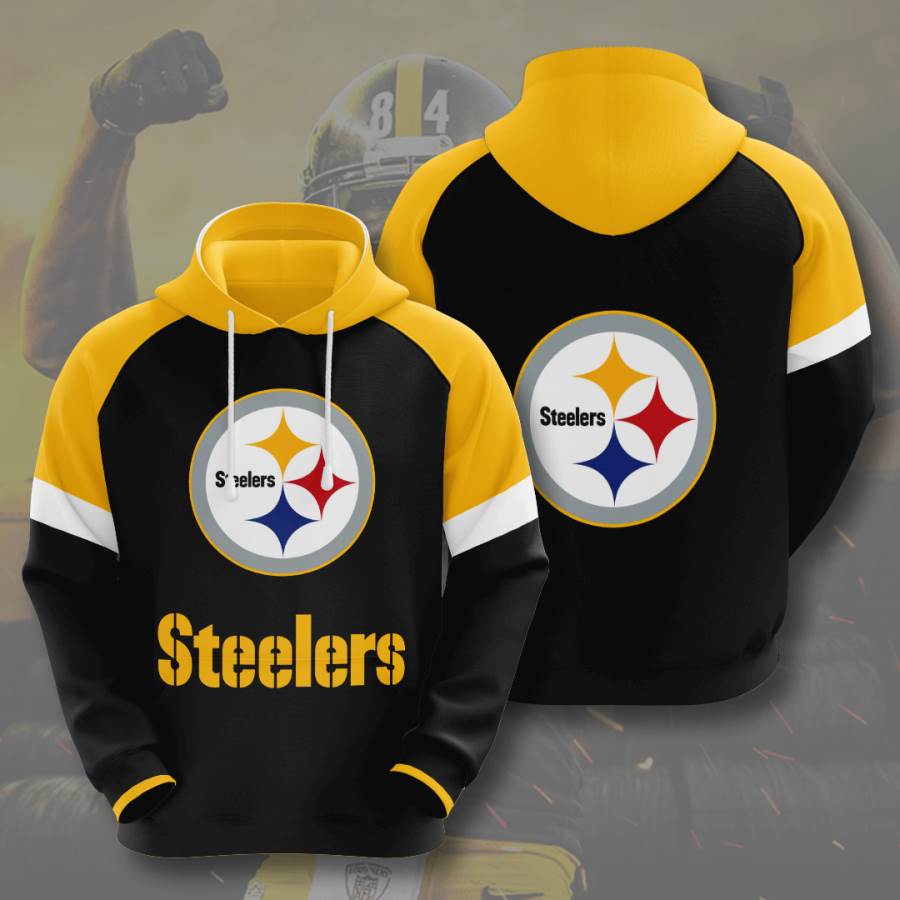 Sports American Football Nfl Pittsburgh Steelers Usa Hoodie 3D