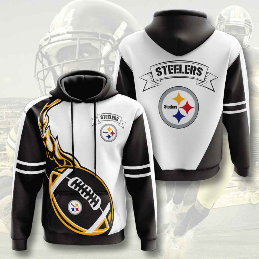 Sports American Football Nfl Pittsburgh Steelers Usa Hoodie 3D