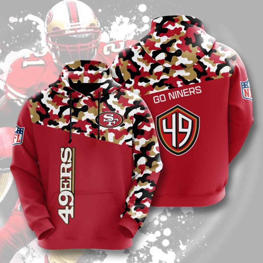 Sports American Football Nfl San Francisco Hoodie 3D