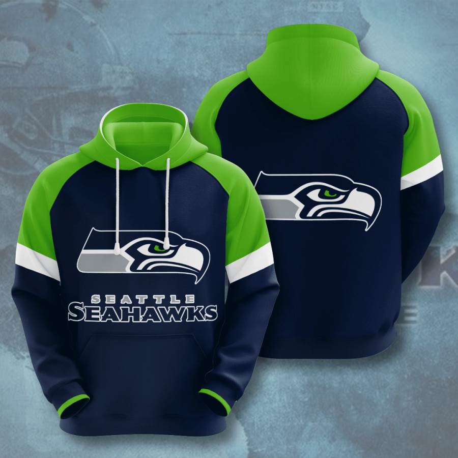 Sports American Football Nfl Seattle Seahawks Usa Hoodie 3D