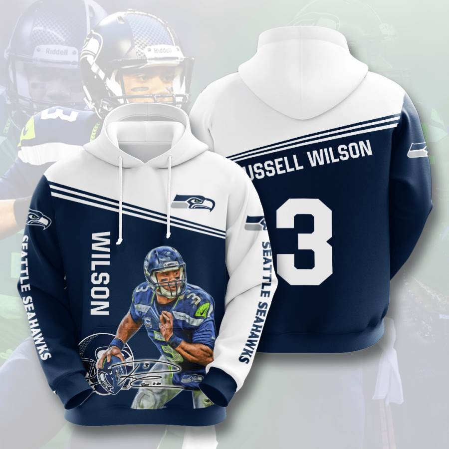 Sports American Football Nfl Seattle Seahawks Usa Hoodie 3D